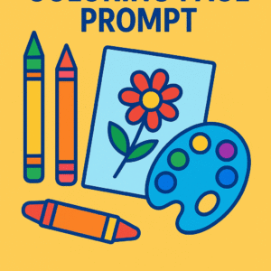 Coloring Page Prompts